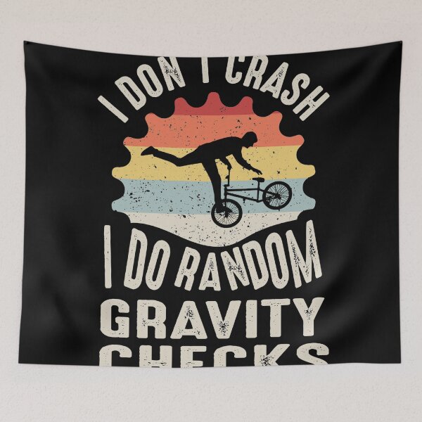 Item preview, I Don't Crash, I Do Random Gravity Checks designed and sold by Daluyong.
