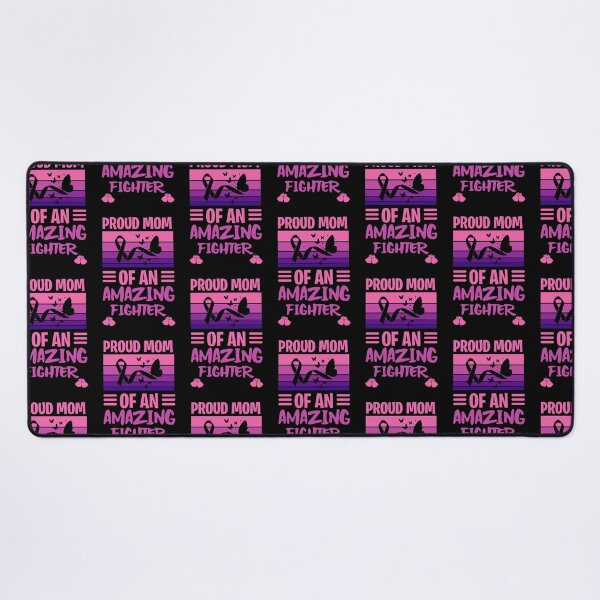 Item preview, Proud Mom Of An Amazing Fighter | Breast Cancer Warrioress designed and sold by The-ItemShop.