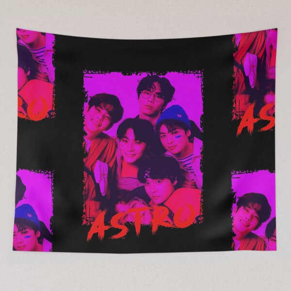 Item preview, Astro Kpop Group Members Purple Kpop RGB Color Design designed and sold by Piosenka Art.