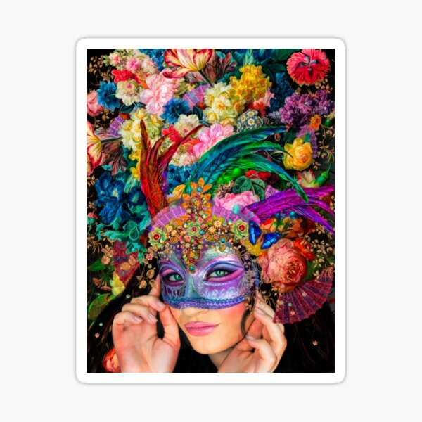 The Mascherari's Muse Sticker