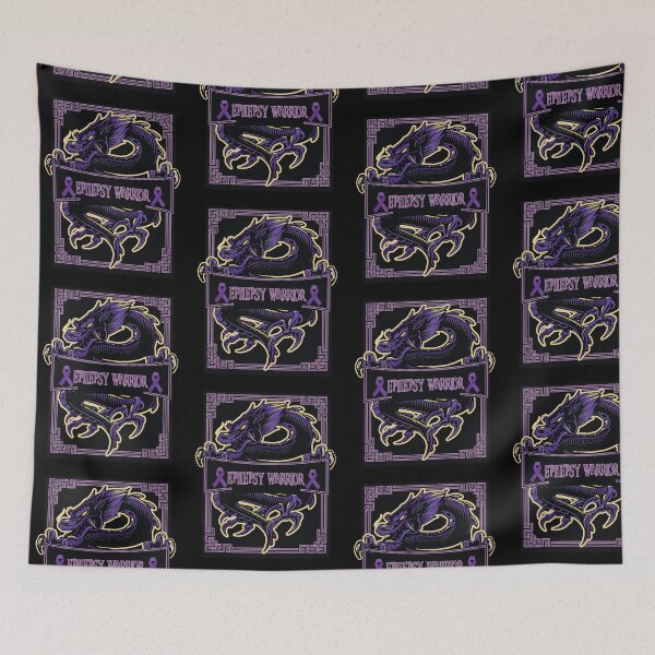 Item preview, Strong as a Dragon Epilepsy Warrior designed and sold by TammiPrez.