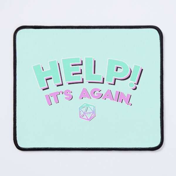 Item preview, Help! It's Again (Teal V1) designed and sold by Li Schneider.