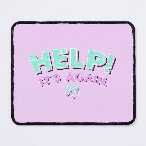 Item preview, Help! It's Again (Pink/Purple V2) designed and sold by Li Schneider.