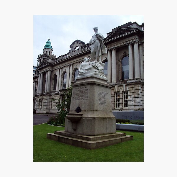 Titanic Memorial, Belfast Photographic Print