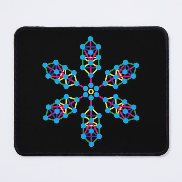 Item preview, Kabbalah Snowflake Mandala designed and sold by hockeng.