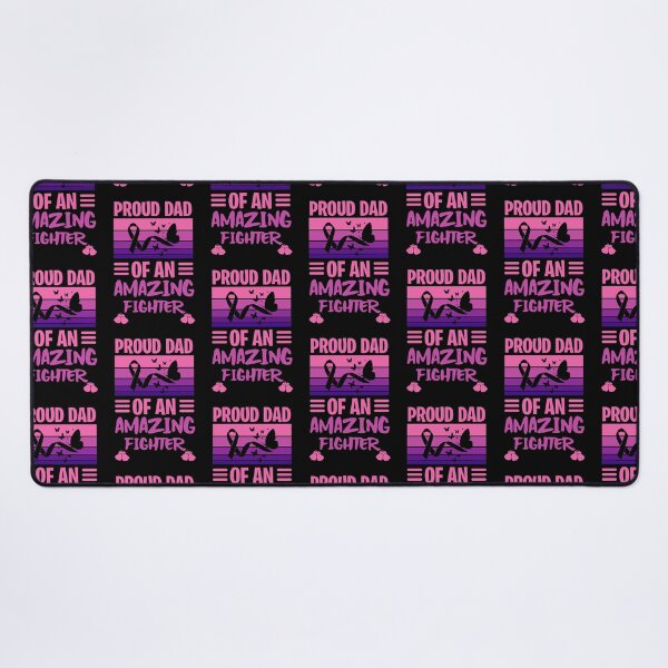 Item preview, Proud Dad Of An Amazing Fighter | Breast Cancer Warrioress designed and sold by The-ItemShop.
