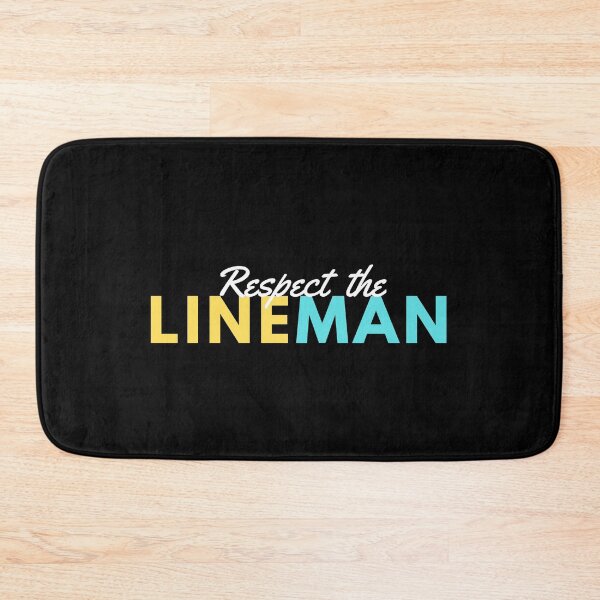 Item preview, RESPECT THE LINEMAN designed and sold by T-shirtgallery.