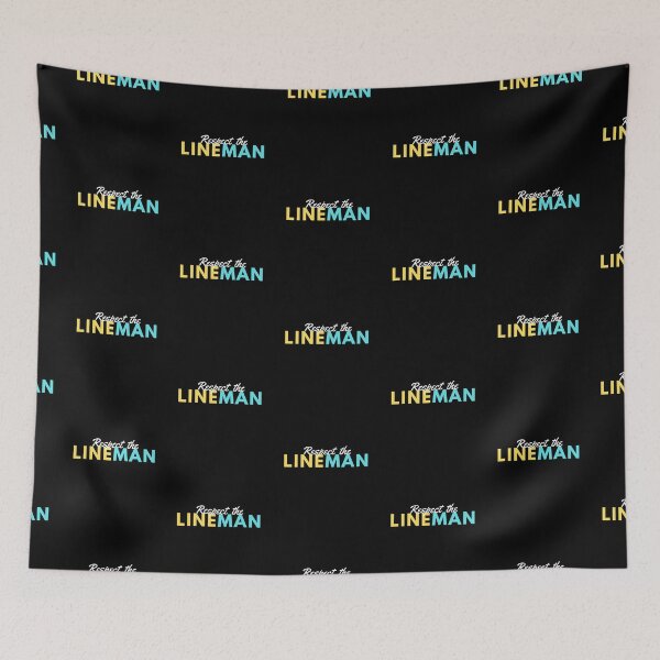 Item preview, RESPECT THE LINEMAN designed and sold by T-shirtgallery.