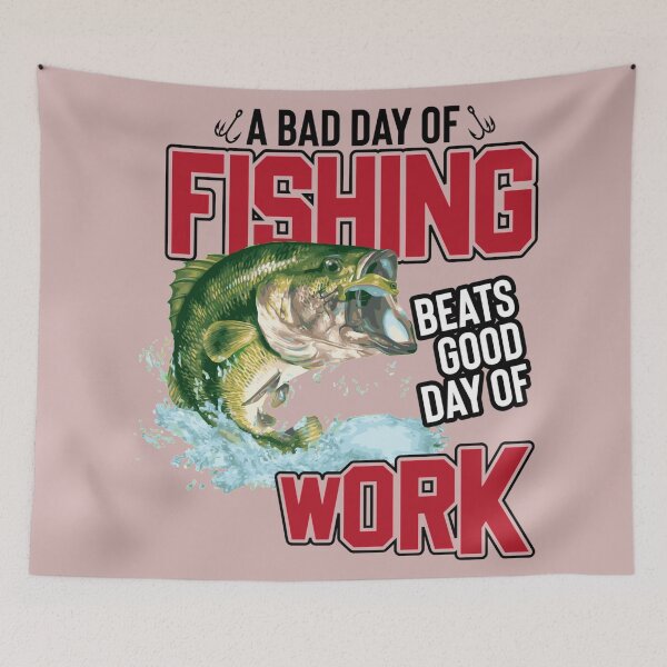 Item preview, A Bad Day of Fishing Beats A Good Day of Work designed and sold by Daluyong.