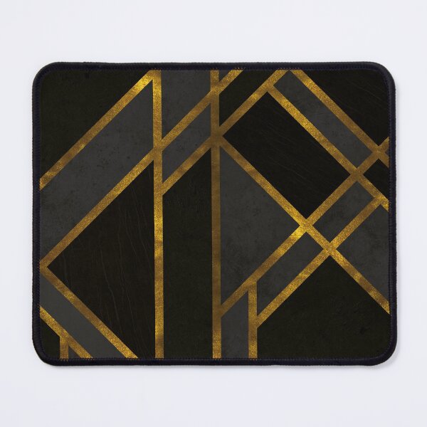 Item preview, Midnight Black Luxury Art Deco Tiles designed and sold by AmbienceArt.