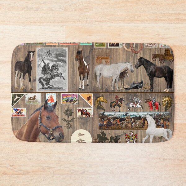Item preview, Horses and More Beautiful Collage for Puzzles or Home Decor designed and sold by OpenED360.