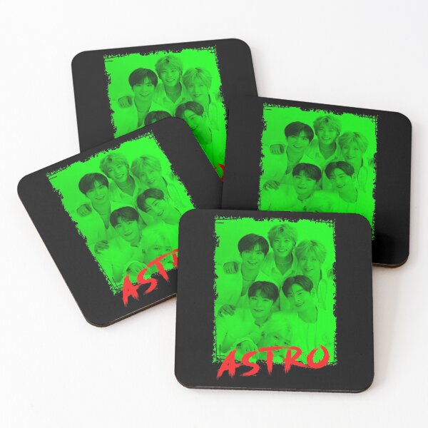 Item preview, Astro Kpop Group Members Green Kpop RGB Color Design designed and sold by Piosenka Art.