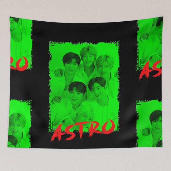 Item preview, Astro Kpop Group Members Green Kpop RGB Color Design designed and sold by Piosenka Art.
