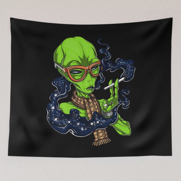 Item preview, Hipster Alien  designed and sold by underheaven.