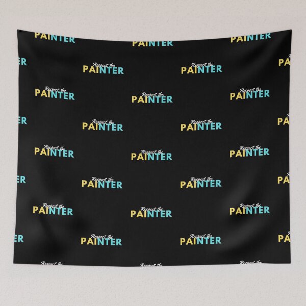Item preview, RESPECT THE PAINTER designed and sold by T-shirtgallery.