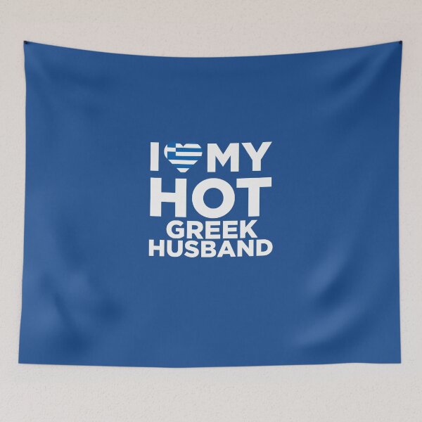 Item preview, I Love My Hot Greek Husband designed and sold by AlwaysAwesome.