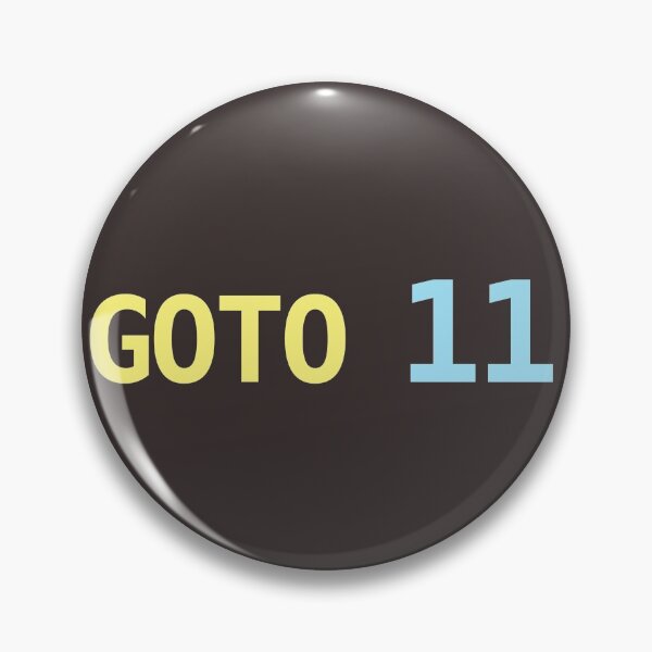 Item preview, GOTO 11 designed and sold by Dave Sag.