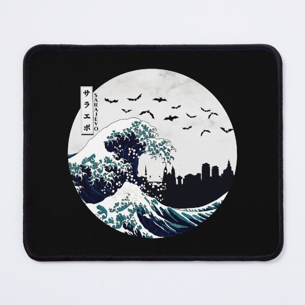 Item preview, Sarajevo Kanagawa Wave Dark designed and sold by DFerraz.