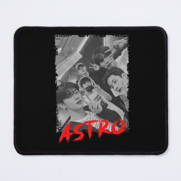 Item preview, Astro Kpop Group Members Black and White Kpop RGB Color Design designed and sold by Piosenka Art.