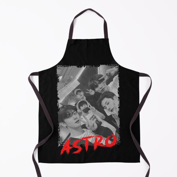 Item preview, Astro Kpop Group Members Black and White Kpop RGB Color Design designed and sold by Piosenka Art.