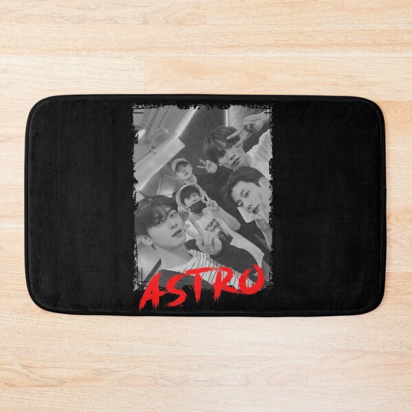 Item preview, Astro Kpop Group Members Black and White Kpop RGB Color Design designed and sold by Piosenka Art.