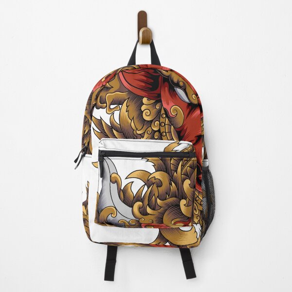 Item preview, Vintage Strong Red Bull Head with Gold ornaments designed and sold by Marciano Graphic.