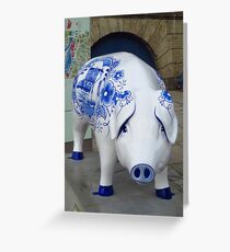 Ipswich Blue Greeting Card