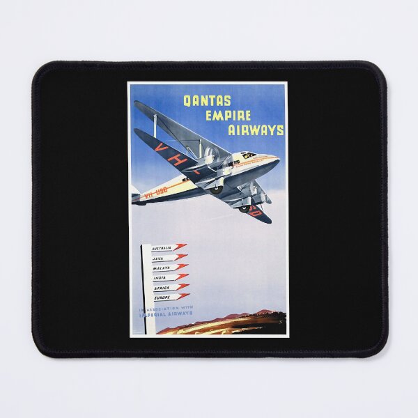 Item preview, Vintage Travel Poster  Australia Qantas Empire Airways  designed and sold by Lazarz8.