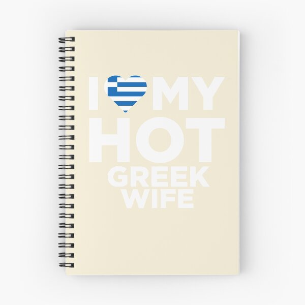 Item preview, I Love My Hot Greek Wife designed and sold by AlwaysAwesome.