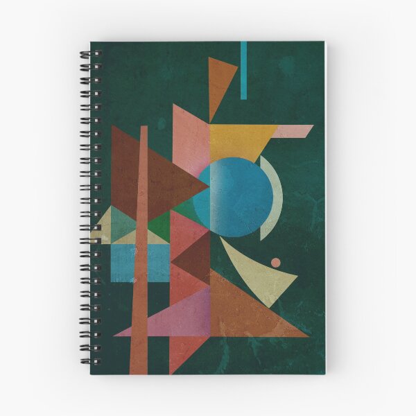 Item preview, Abstract composition - inspired by cubism, dark green  designed and sold by korasi.