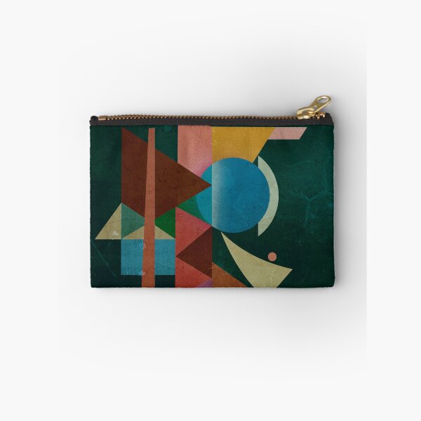 Item preview, Abstract composition - inspired by cubism, dark green  designed and sold by korasi.
