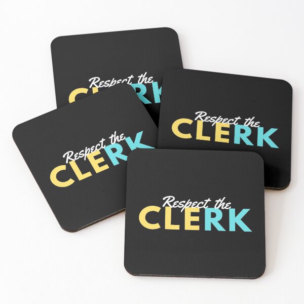 Item preview, RESPECT THE CLERK designed and sold by T-shirtgallery.