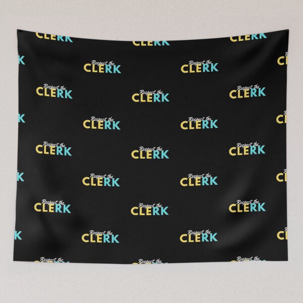 Item preview, RESPECT THE CLERK designed and sold by T-shirtgallery.