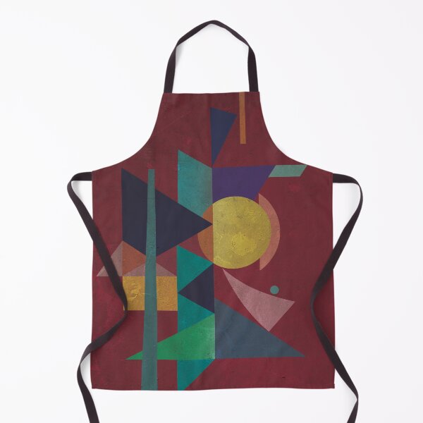 Item preview, Abstract composition - inspired by cubism, red designed and sold by korasi.
