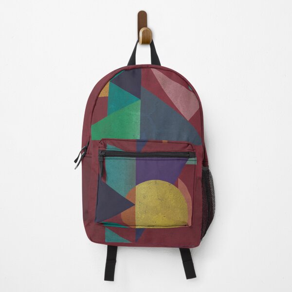 Item preview, Abstract composition - inspired by cubism, red designed and sold by korasi.