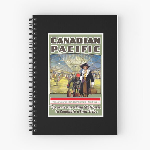 Item preview, Vintage Travel Poster Canada Windsor Station  designed and sold by Lazarz8.