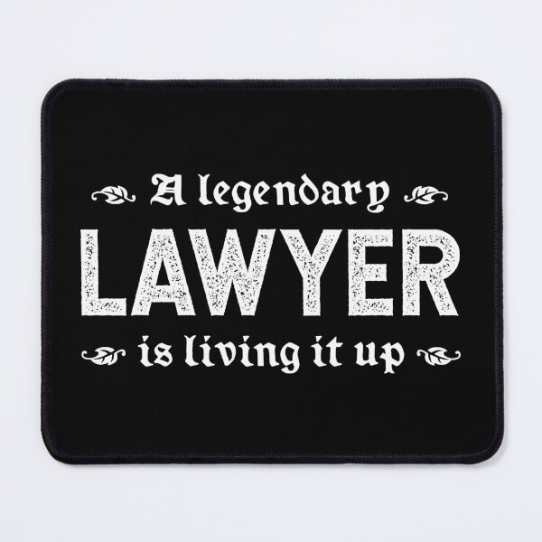 Item preview, A Legendary Lawyer Is Living It Up designed and sold by TimespunThreads.