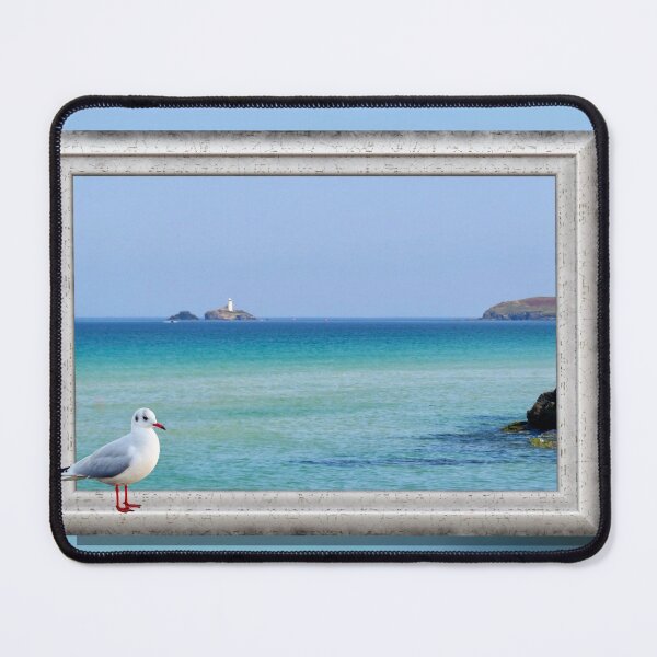 Item preview, Godrevy lighthouse Cornwall designed and sold by BerylBez.