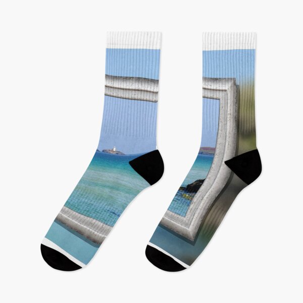 Item preview, Godrevy lighthouse Cornwall  designed and sold by BerylBez.
