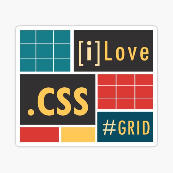 I Love CSS Sticker