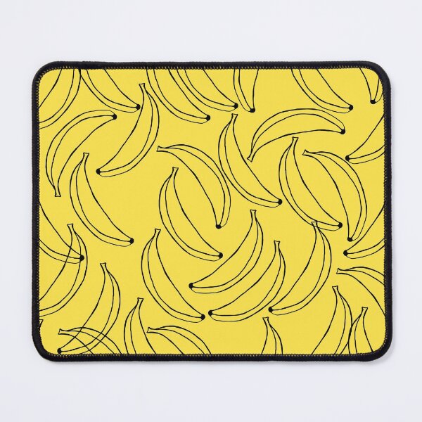 Item preview, Cute bananas on yellow background designed and sold by kapotka.