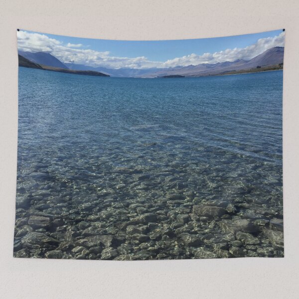 Item preview, Crystal Clear Rocky Lake Mountain designed and sold by StefanSparks.