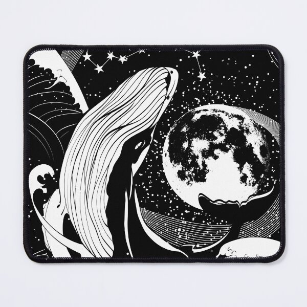 Item preview, Moon Calendar 2022 / Lunar calendar 2022 / EST / Moon phase calendar / Astrology calendar / Christmas calendar / Whale moon spirit art poster designed and sold by GalleryArtField.