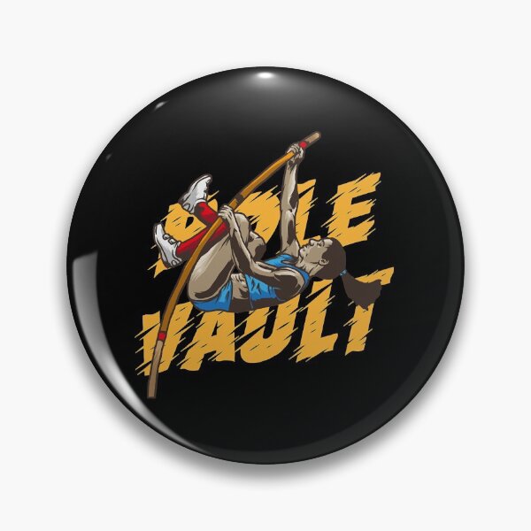 Item preview, pole vault vector illustration  designed and sold by aanKammler8.