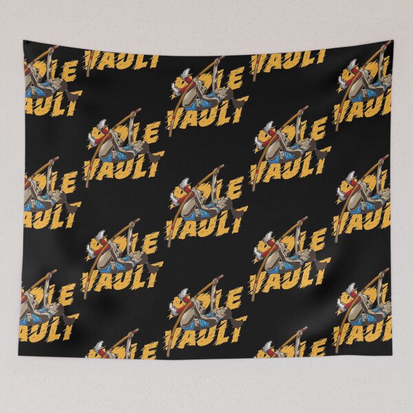 Item preview, pole vault vector illustration  designed and sold by aanKammler8.