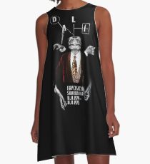 Salvador Dali Surreal Potrait A-Line Dress