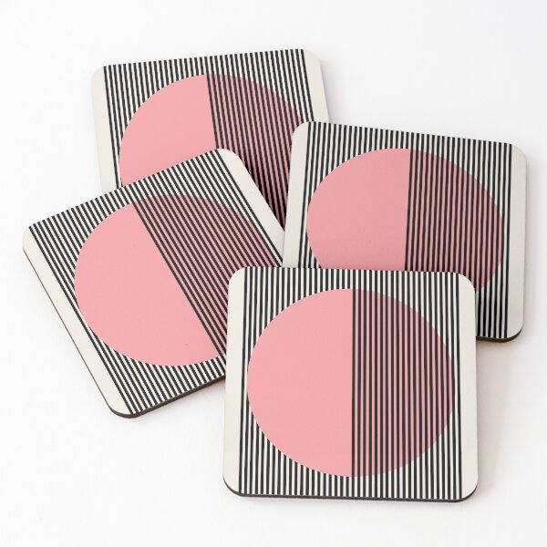 Item preview, Bauhaus Exhibition Print, Bauhaus Wall Art pink circle, Bauhaus Exhibition Wall Decor designed and sold by re-make-.