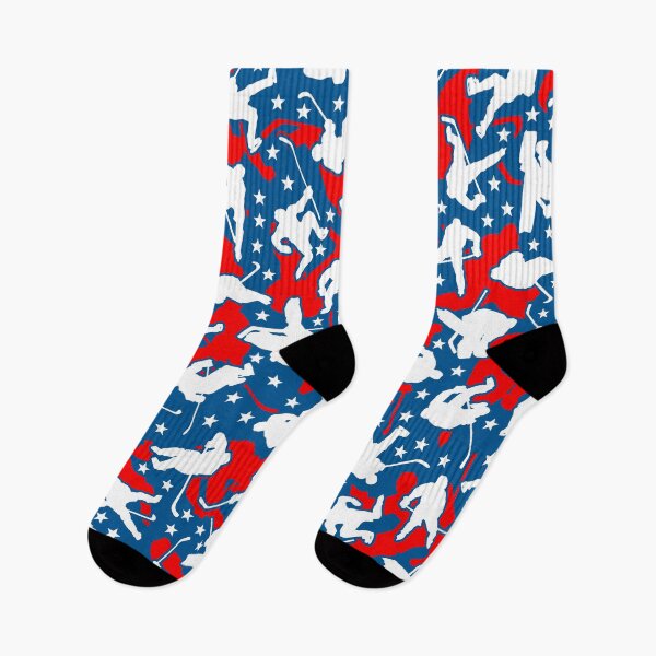 Item preview, Ice Hockey Player USA American Flag Camo Camouflage Pattern designed and sold by GrandeDuc.
