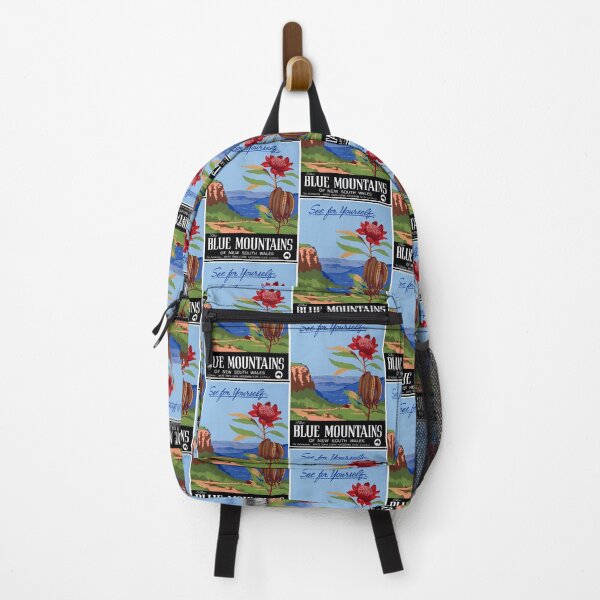 Item preview, Vintage Travel Poster Blue Mountains See for yourself Australia designed and sold by Lazarz8.