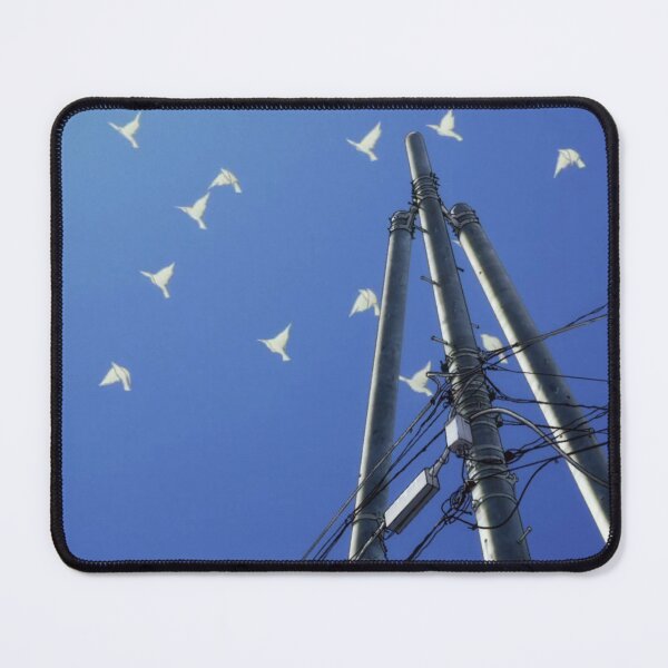 Item preview, Birds & Electric Post  designed and sold by BrokenOtaku.